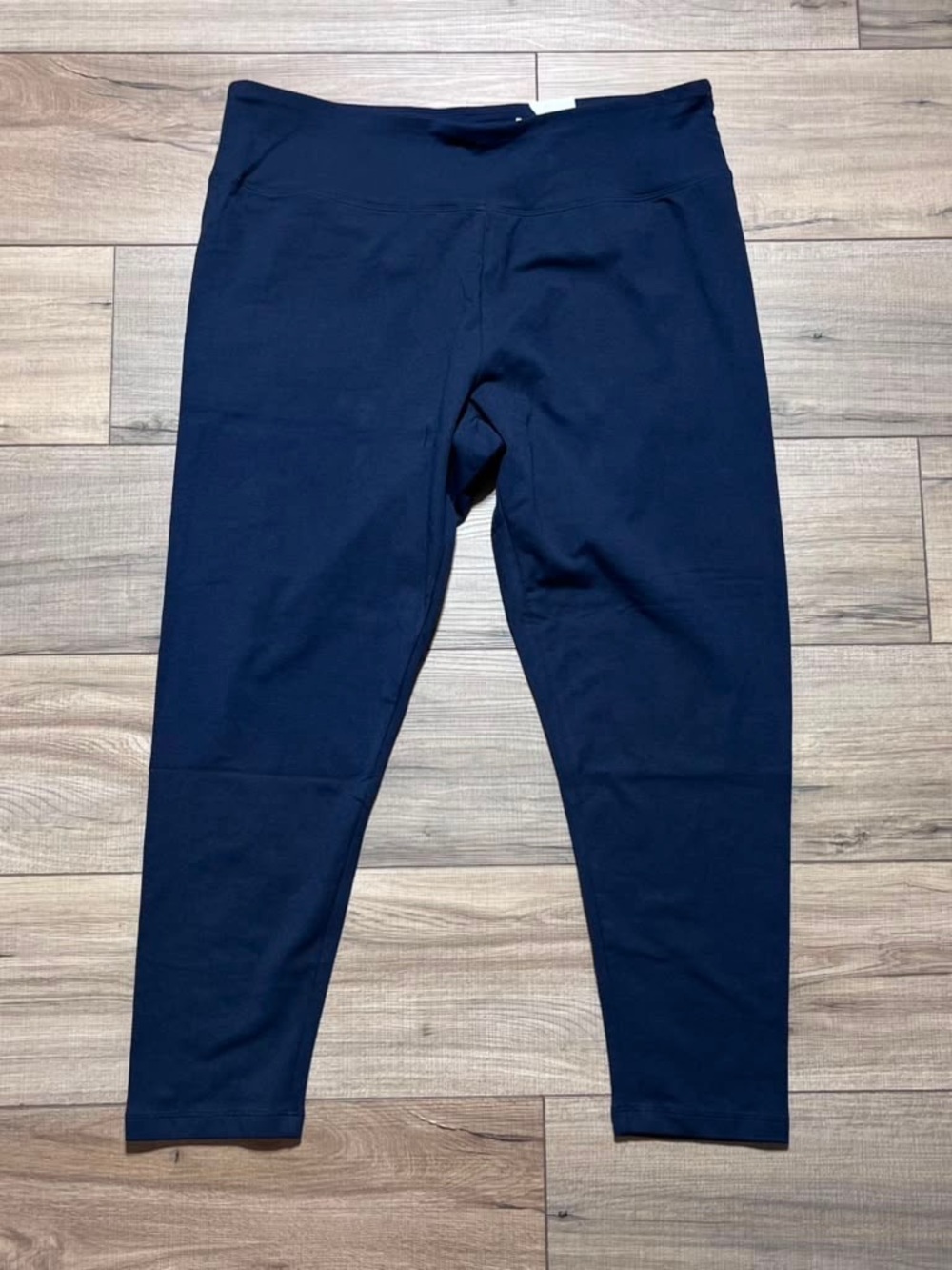 Sonoma Goods For Life Women's High Rise 7/8 Leggings Size XL Navy Blue